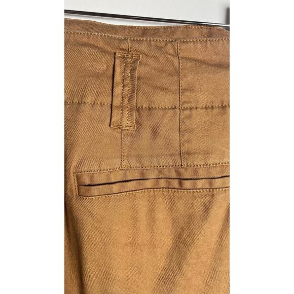 Anthropologie X Maeve Plus Size 22 Naomi Linen Wide Leg Flare Brown Flare Pants - Picture 8 of 13